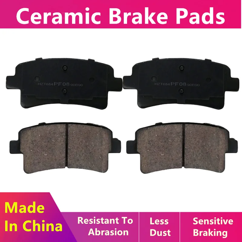 

Ceramic Rear Brake Pads For Byd Tang Ev600 Ev600d Dm Electric Car/Denza X Phev 2.0t-Hybrid/Auto Parts