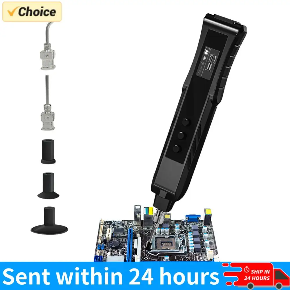 

Электрический перезаряжаемый вакуумный захват-пинцет для сборки ИС-компонентов, антистатический, с функцией всасывания