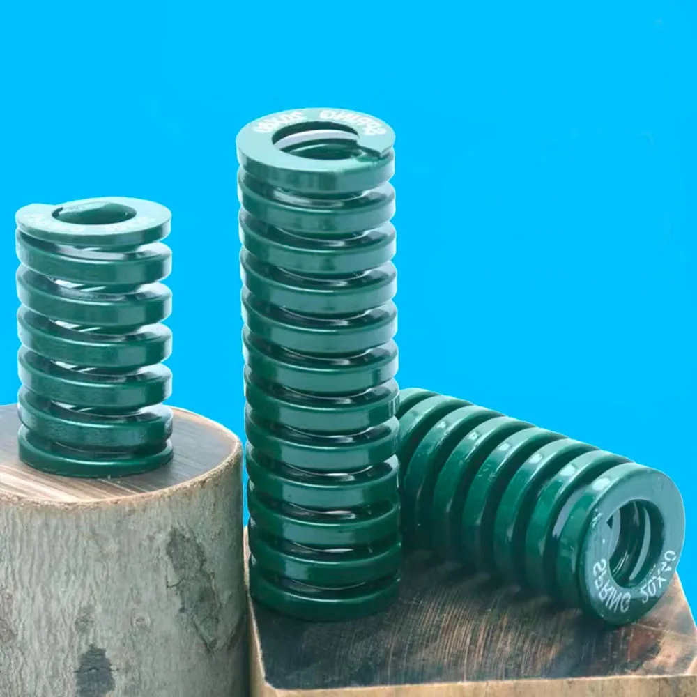 1pc Die Mold Compression Spring Green Heavy Load OD 8-40mm Length 20-200mm High Toughness Mold Spring
