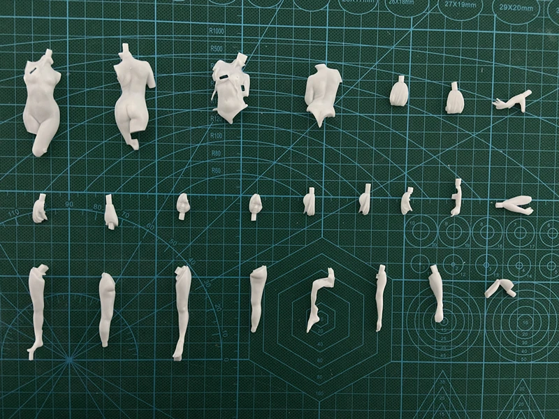 1/20 Scale Die Cast Resin Model Assembly Kit (unpainted) (requires Assembly)