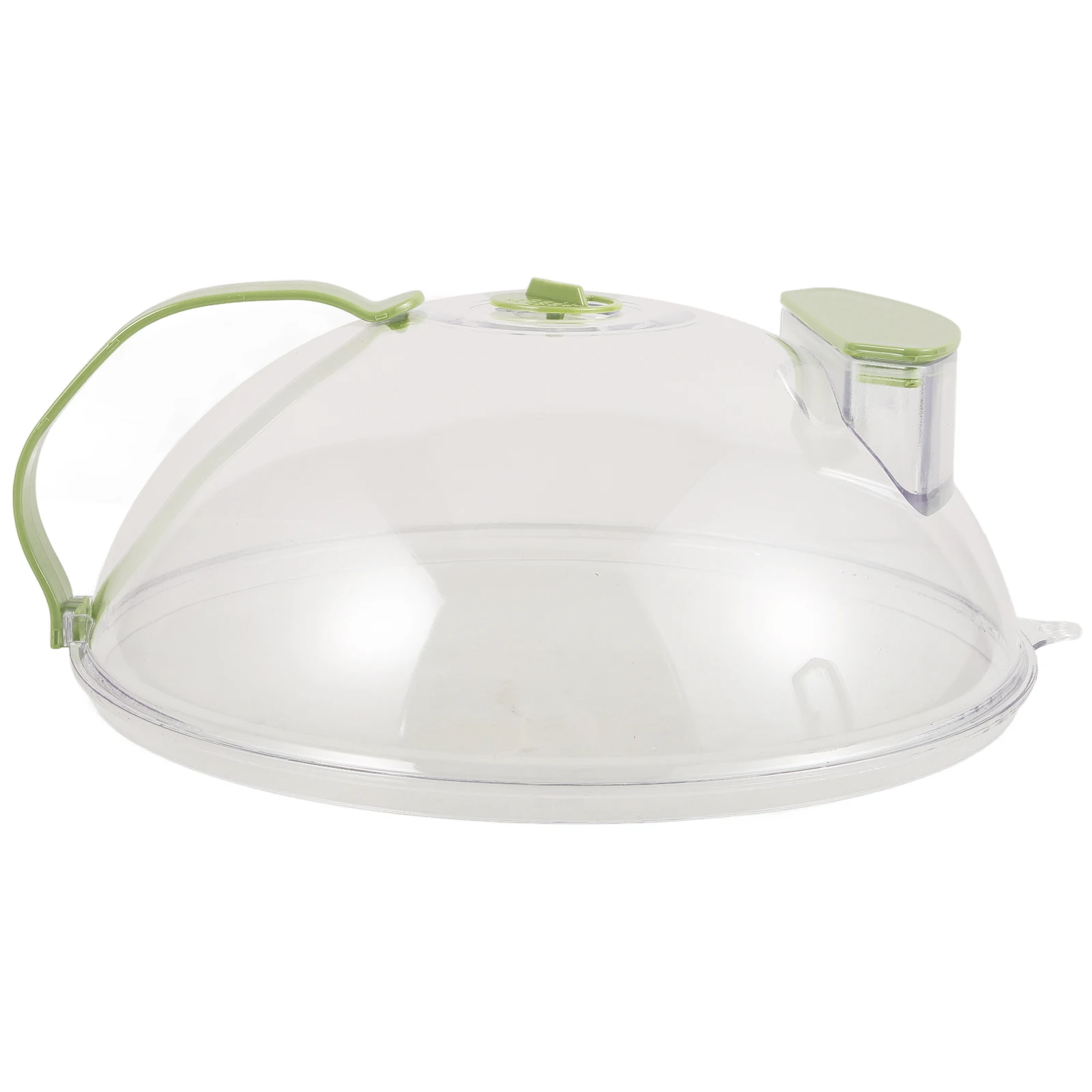

Microwave Splatter Cover Food Heating Plastic Ventilated Plate Covers High Temp Kitchen Helper Keep Fresh Reduction Flavor