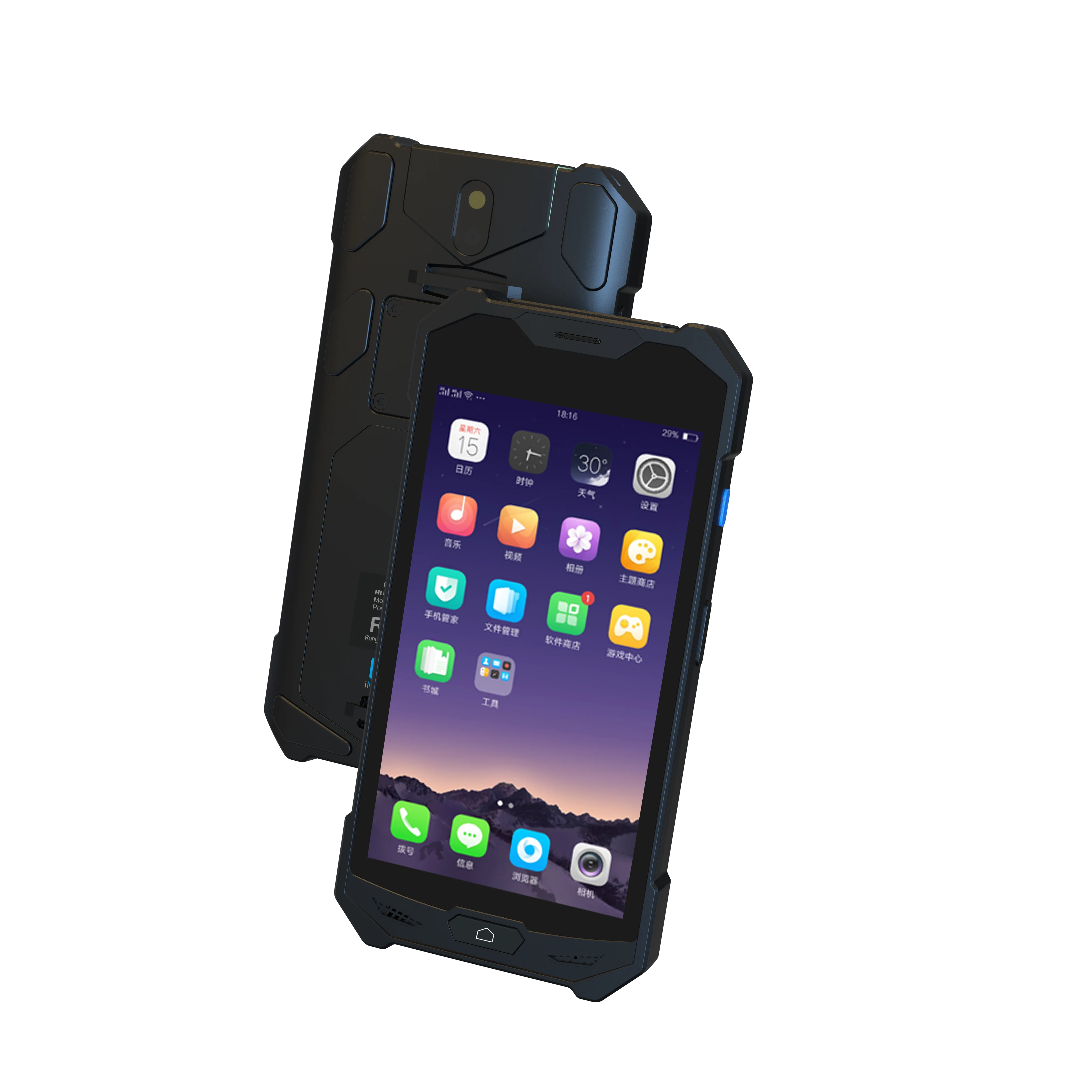 

Smart Data Terminal PDA Mobile Computer IP65 Grade WiFi 4G GPS NFC with Professional Scanner with 5 Inch Touch Screen Rugged PDA