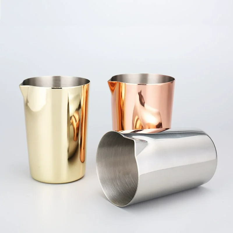 

500ml Stainless Steel Stirring Tin Mixing Glass Preferred by Pros and Amateurs Alike, Make Your Own Specialty Cocktails Bar Tool