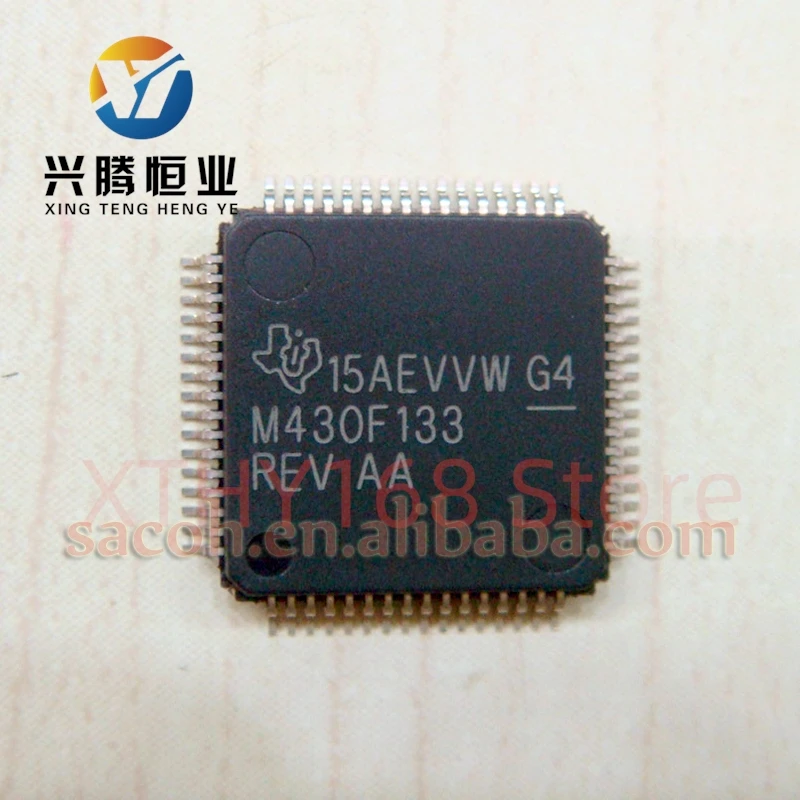 5PCS/lot New OriginaI MSP430F133IPM MSP430F133IPMR M430F133 MSP430F135IPM QFP-64 MIXED SIGNAL MICROCONTROLLER New Original IC