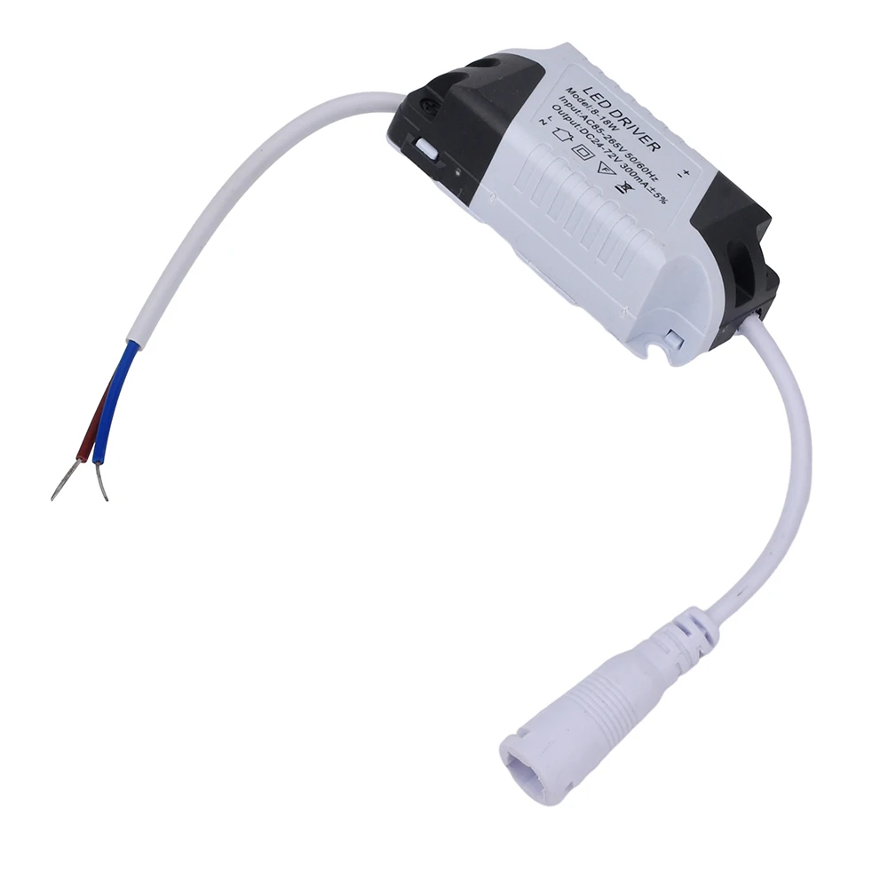 Driver LED arus konstan AC 85 v-265 V 3-4w 4-7W 8-12W 12-18w 18-24w 24-36w Power Supply Adapter Transformer untuk Panel ringan