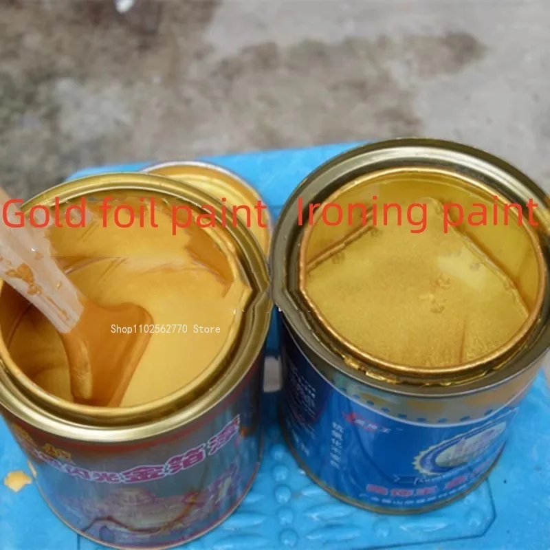 Water-based/oil-based Super Bright Gilding Paint Flash Gold Foil Paint DIY Gypsum Resin Pendant Craft Products Decorative Paint