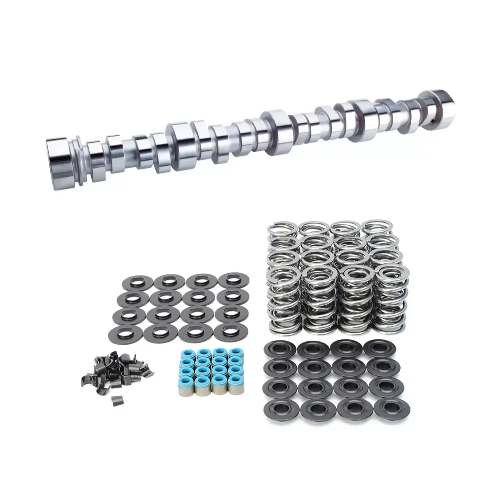 LS Truck Stage 4 Camshaft Kit Cam Valve Springs Seals Set For GM 4.8 5.3 6.0 6.2L 1999-2013 BTR32430090 SNS004TR