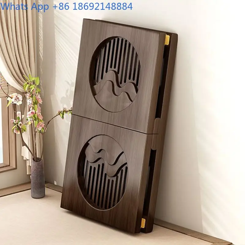 Folding Table for Home Use Bamboo Laptop Low Table for Tatami Floor Simple Window Desk Study Table for Bed Student Portable