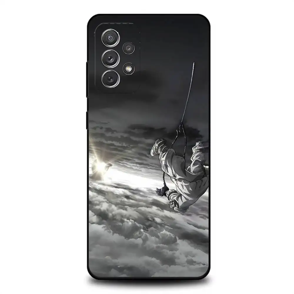 Anime G-Gachiakutas Phone Case For Samsung S 25,24,23,22,30,21,10,9,Ultra,Plus,Lite,FE,4,5G Black Soft Case