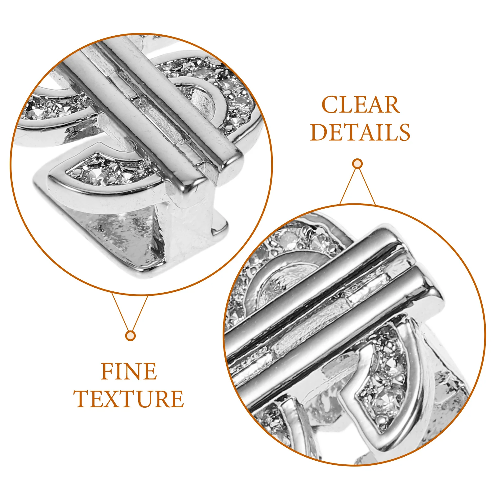 Enkele zilveren tanddop Hip Hop Clip op Fang Grill Casual Party Fake Teeth Charm Hip Hop Tooth Silver Teeth Caps