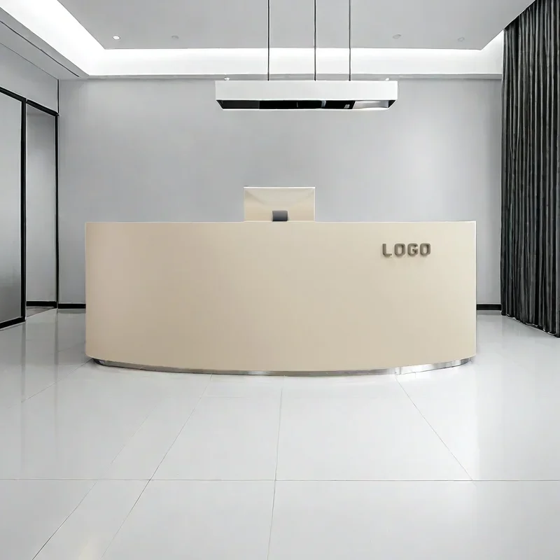 

Advanced Desk Executive Furniture Aesthetic Salon Reception Counter Hairdressing Modern Recepcion Mostrador Entrance Tables