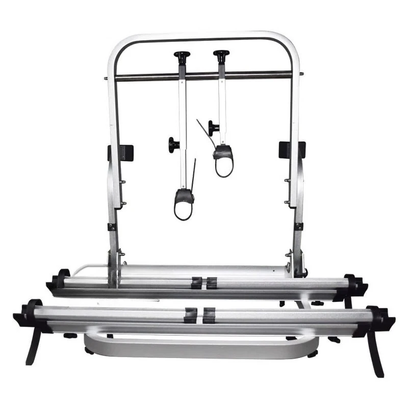 RV dedicated bicycle rack, rear dual-position folding bike rack, rear single frame RV supplies