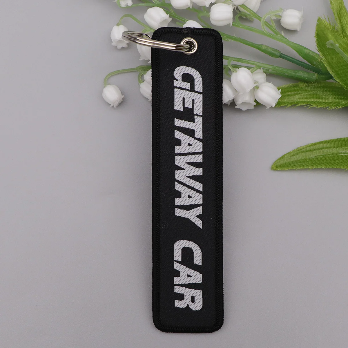 Medical Embroidery Key Fobs Funny Quotes Key Tags Keychain for Motorcycle Cars Keyring Chaveiro Jewelry Nurse Doctor Gifts
