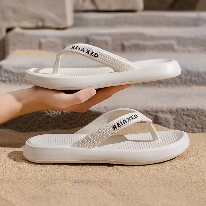 Men's Outdoor Fashion Slippers, Lightweight Non-Slip Printed Flip-Flops, Suitable For Both Men And Women image 6