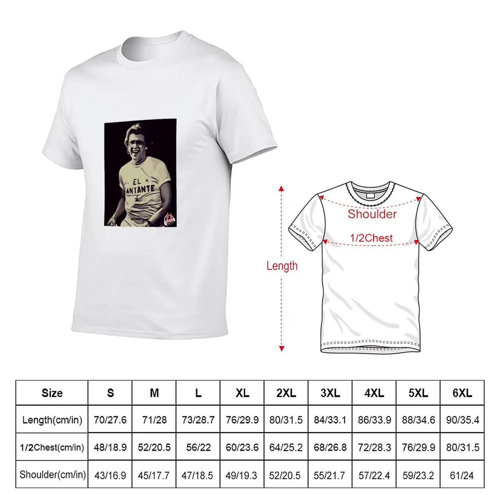 Hector Lavoe - El Cantante T-Shirt valentines boutique clothes oversized t shirt mens funny t shirts