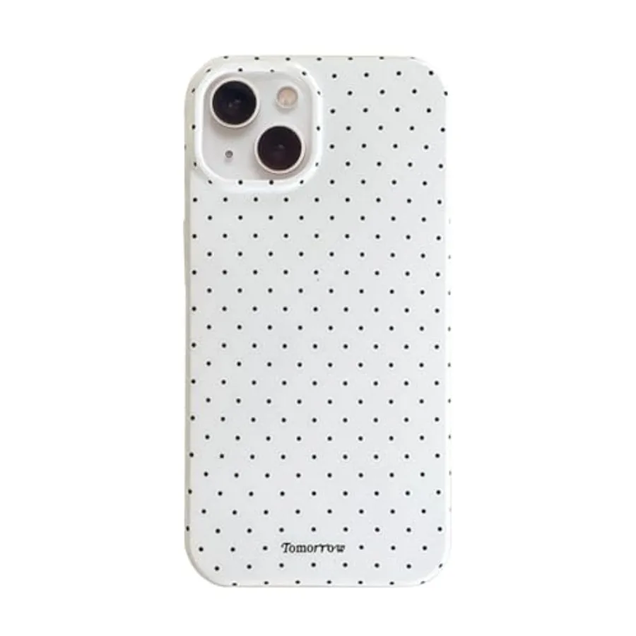 

Compate wit one 13/one 14 Case wit C Fasion Polka Dot Aestetics Design Simple Case Soft TPU im Protection Case one 13/14-W