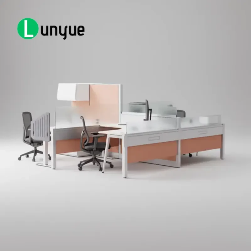Modular Office Workstation Furniture Flexible Layout Desk System for Modern Workspace Efficient Space Saving