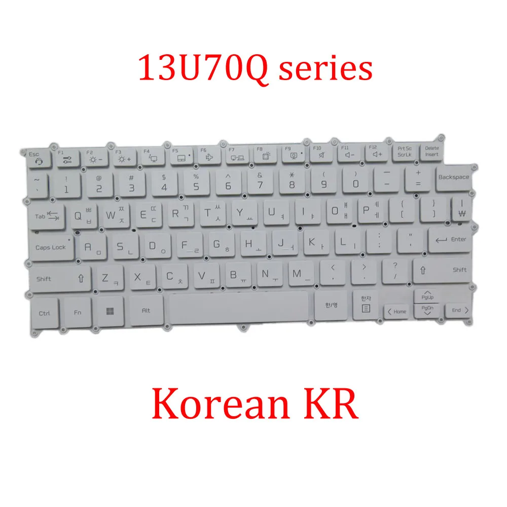 KR US Keyboard For LG 13U70P 13UD70P 13U70Q 13Z990 13ZD990 14T90N 14TD90N 14Z90N 14ZD90N 14Z980 14ZD980 14Z990