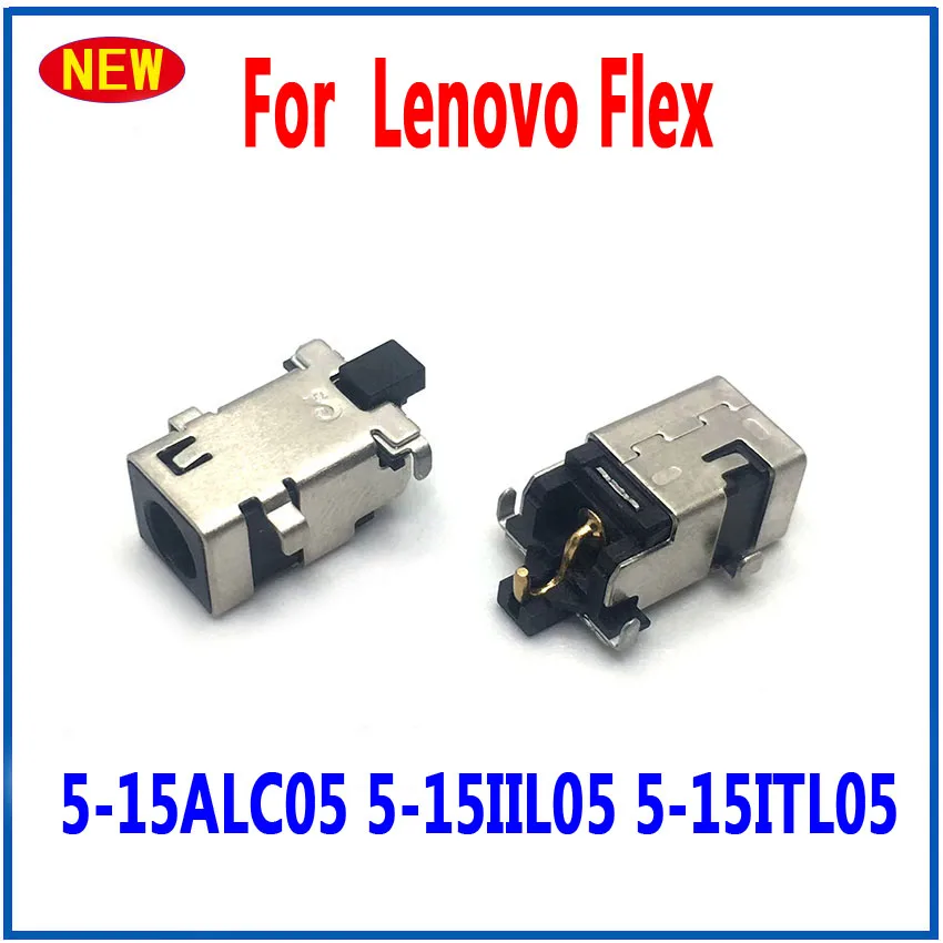 1-10 pces novo portátil dc power jack porto de carregamento do conector do soquete para lenovo ideapad lenovo flex 5-15itl05 5-15alc05 5-15iil05