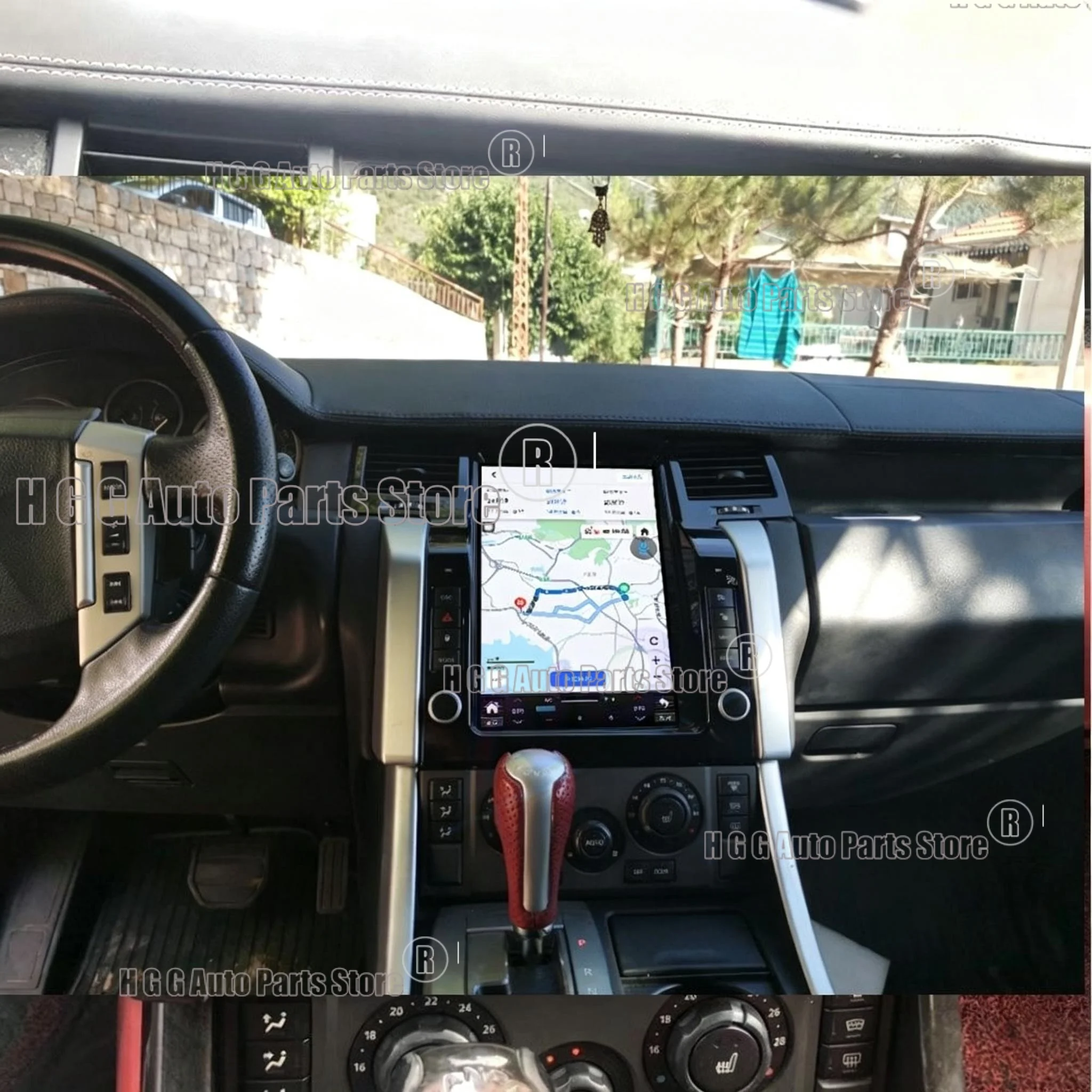 12.1 Carplay For Land Rover Range Rover Sport 2005-2009 Vertical Screen Android15 Car GPS Navigation Head Unit Multimedia Player