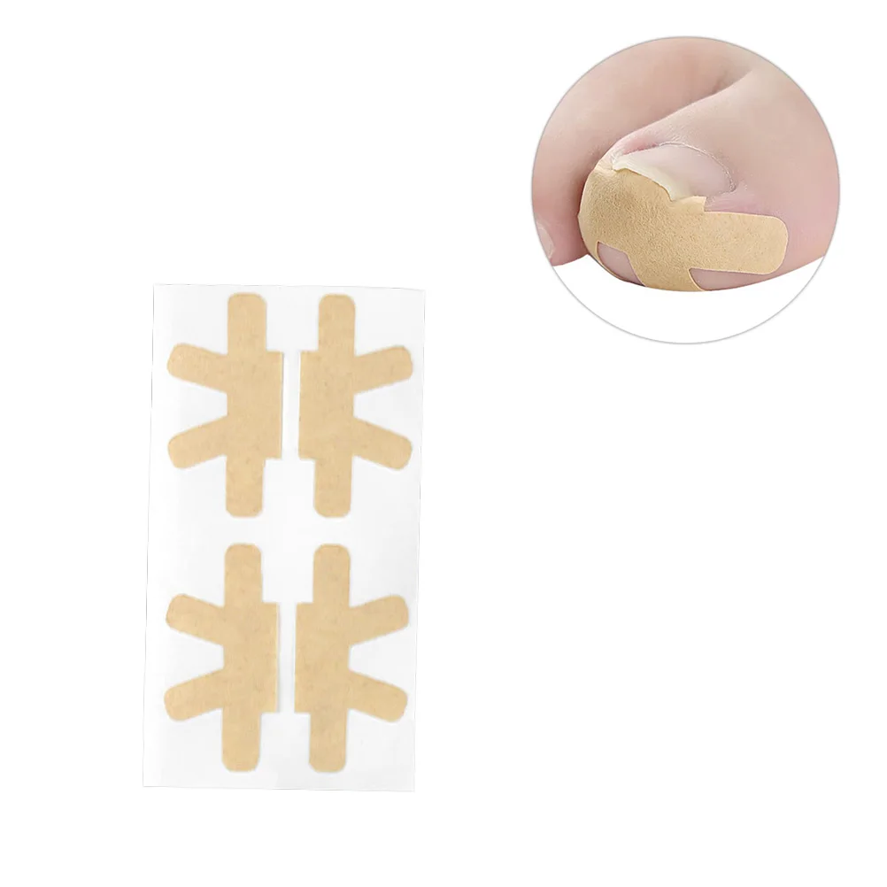 

3 Sheets Adhesive Tape Toenail Correction Patch Stickers Treatment Toenails Brace