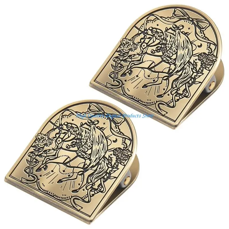 u2je-2pcs-retro-note-paper-clip-metal-bookmarks-clip-scrapbooking-page-clamp