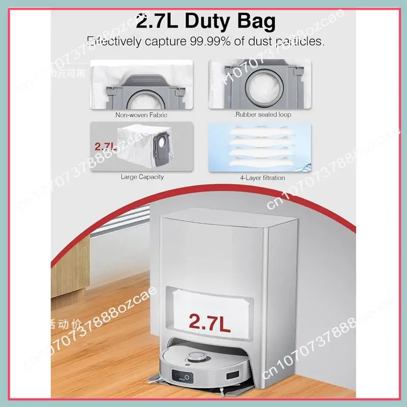 Peças de reposição de alta qualidade A26P para aspirador de pó Roborock Qrevo Maxv/Qrevo Pro/Qrevo S/Qrevo Plus;