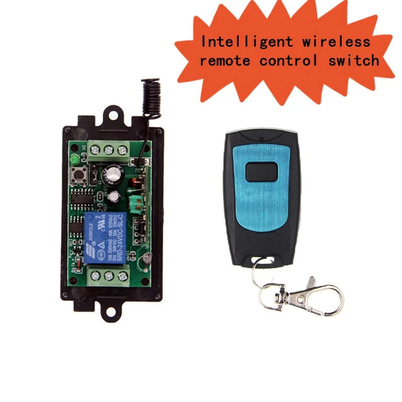 

RF Wireless Remote Control Switch DC9V, 12V, 24V, 1CH Repeater Receiver Is Used For Lighting And Access Control System Switches