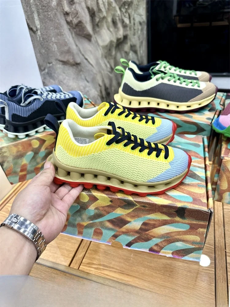 

Outdoor Unisex Casual Shoes Comfortable Sporty Couple Sneakers Trendy Low Heel round Toe PU Leather Lightweight