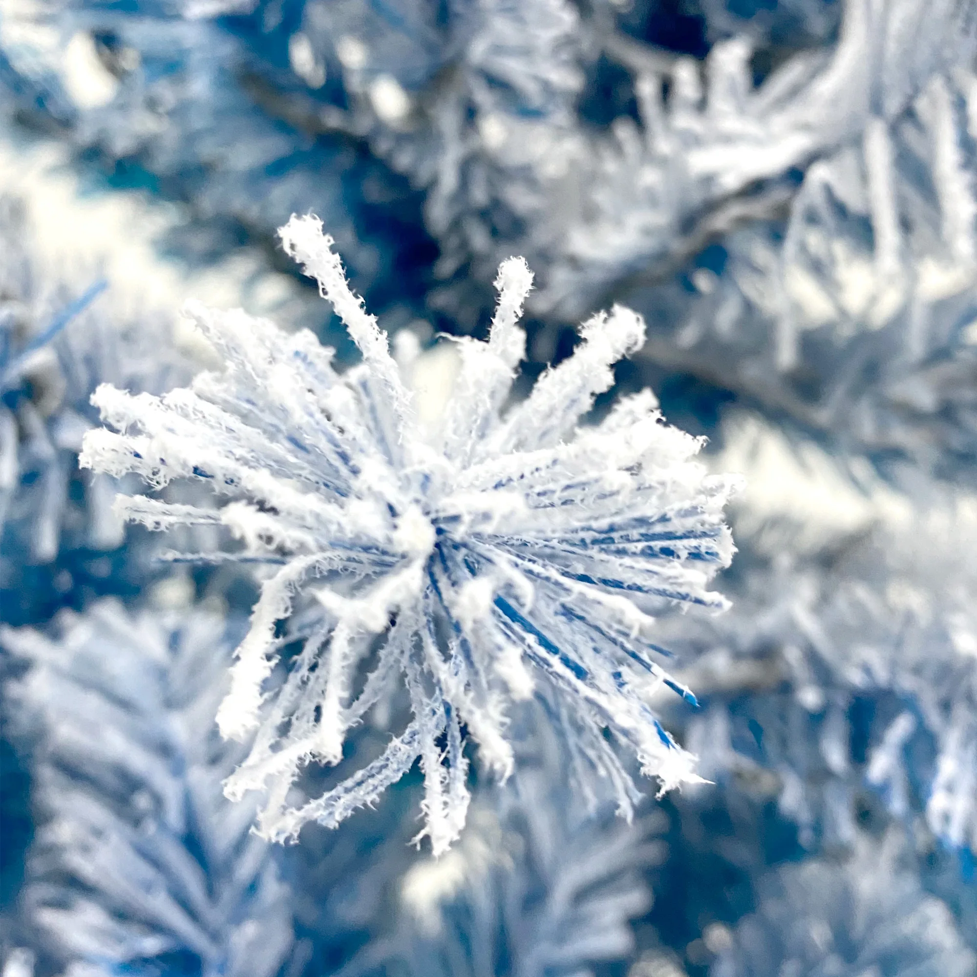 6ft Voorverlichte Scharnierende Kunstmatige Spar Christmastree, Kerstboom Sneeuw Stroomden Kunstmatige Kerstboom Met 750 Takken