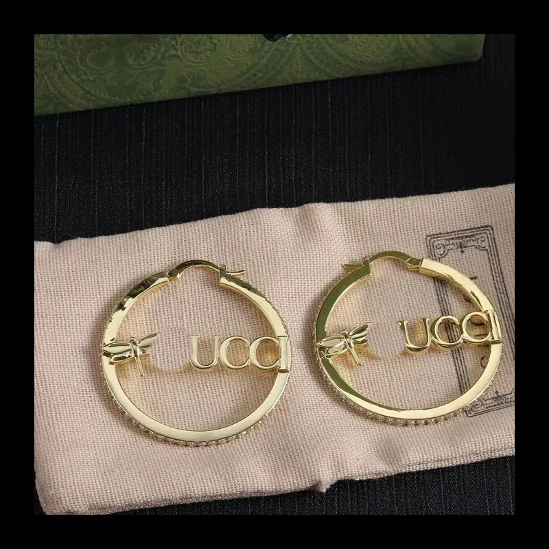 

Gujia Letter Dragonfly Rhinestone Earrings 2024