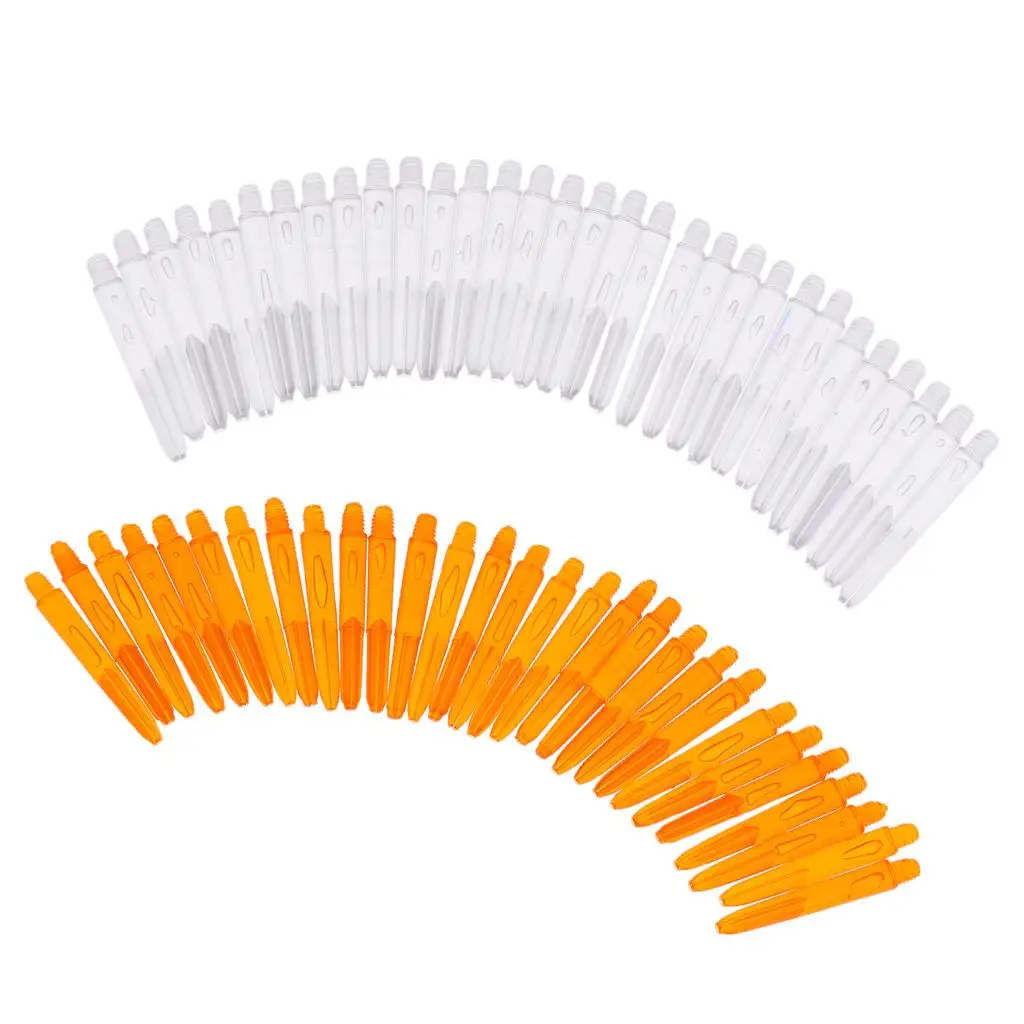 Fashion Shafts Plastic Dart Stems 2BA Thread Diameter 4.5mm Universal Accessories for Soft Tip Darts