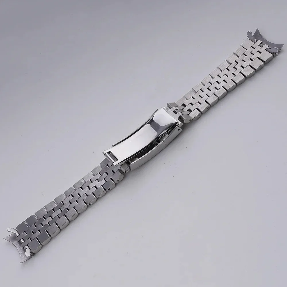 BN0168-06L (44mm) - 20mm Jubilee Bracelet Watch Band Strap, Rolamy Compatible, Oyster Clasp For Citizen Eco-Drive Promaster