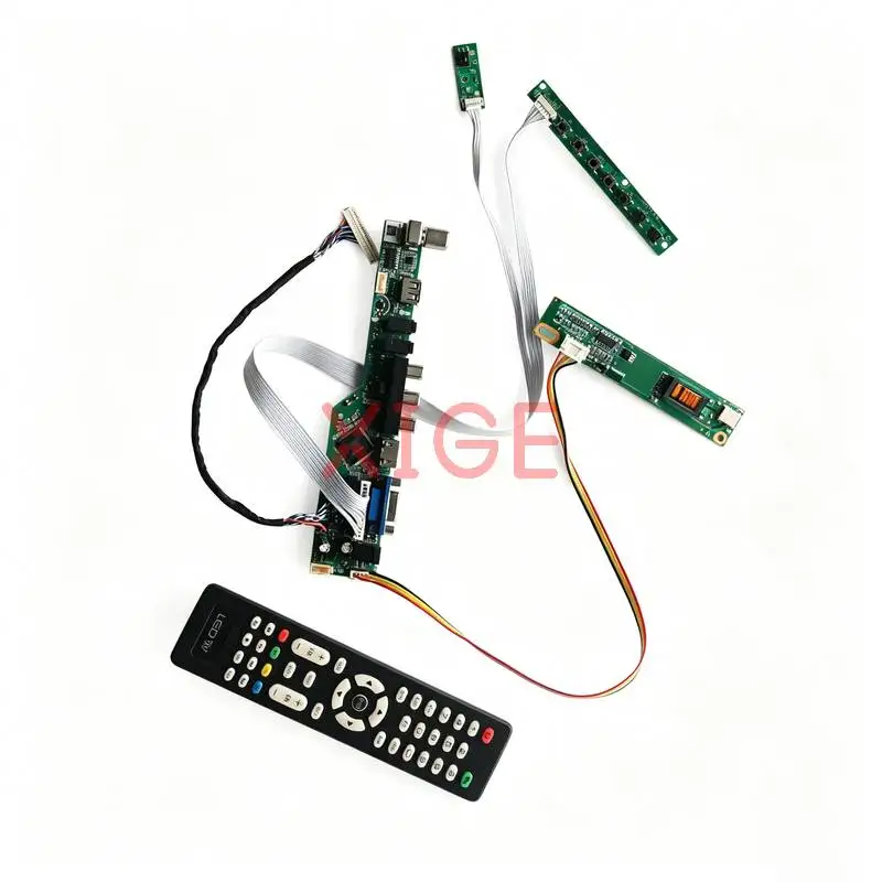 

For N150P3 CLAA150PB0 LQ150F1LH22 N150P2 Matrix Controller Drive Board Kit 1400*1050 1CCFL LVDS 30-Pin 1400x1050 HDMI+VGA+AV+USB