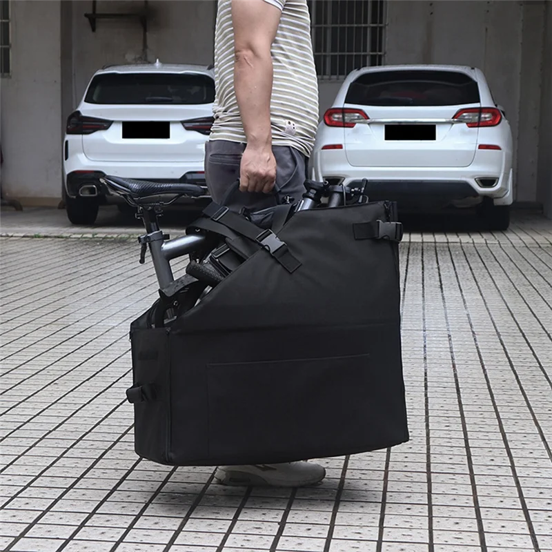 

Folding Bicycle Carrier Handle Hand Grip For Brompton Cycling Bike Frame Carry Shoulder Strap Bicycle Accessoriesabht