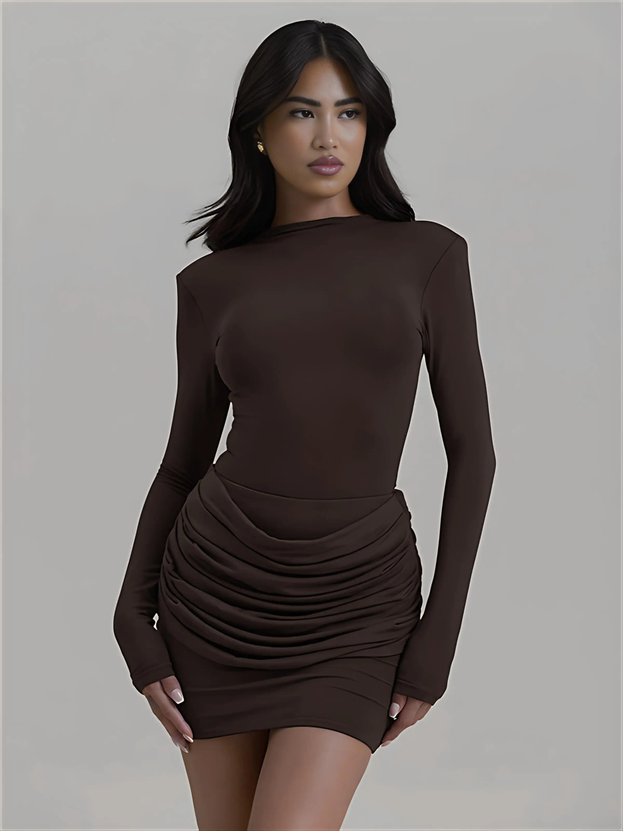 فساتين نسائية فستان أحمر فتاة صيفي Cupro متقاطع ربط رقبة وهمية متوهج بحاشية منحرفة Y2K تريند عصري أنيق وحديث مناسب