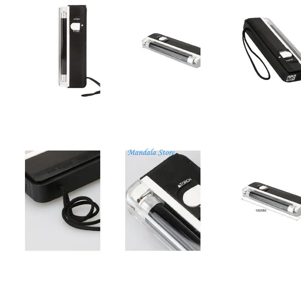 

U2JC Protable LED Torch Lights Plastic ABS Material LED Flashlights Battery Operated