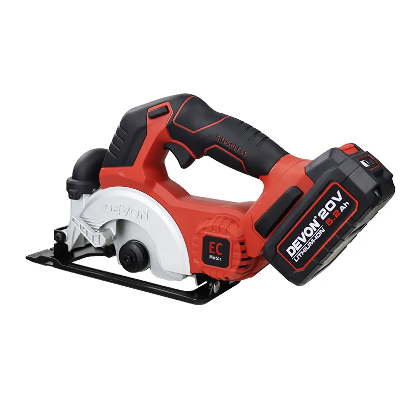 Rechargeable Power Tool 20V Cordless Circular Saw Electric   Woodworking Hand 