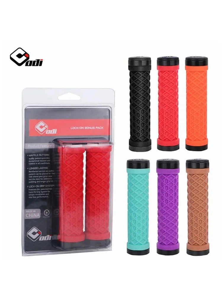 AliExpress ODI Van Lock-On Bike Grips Dual Lock Ring System with Silicone for Ultimate Anti-Slip & Shock Absorption on MTB/BMX/Folding Bike