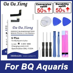 2026 New Renewal Battery For BQ Aquaris X X5 M5 U V BQ-5034 BQ-5520L 4072 5035 Pro Plus BQ-5000L Batteries + Tool Kit