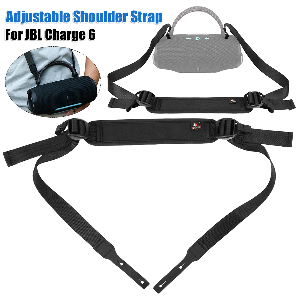 

Replacement Strap Portable Replacement Diagonal Shoulder Strap Travel Carrying Strap for JBL Charge 6 Portable Speaker