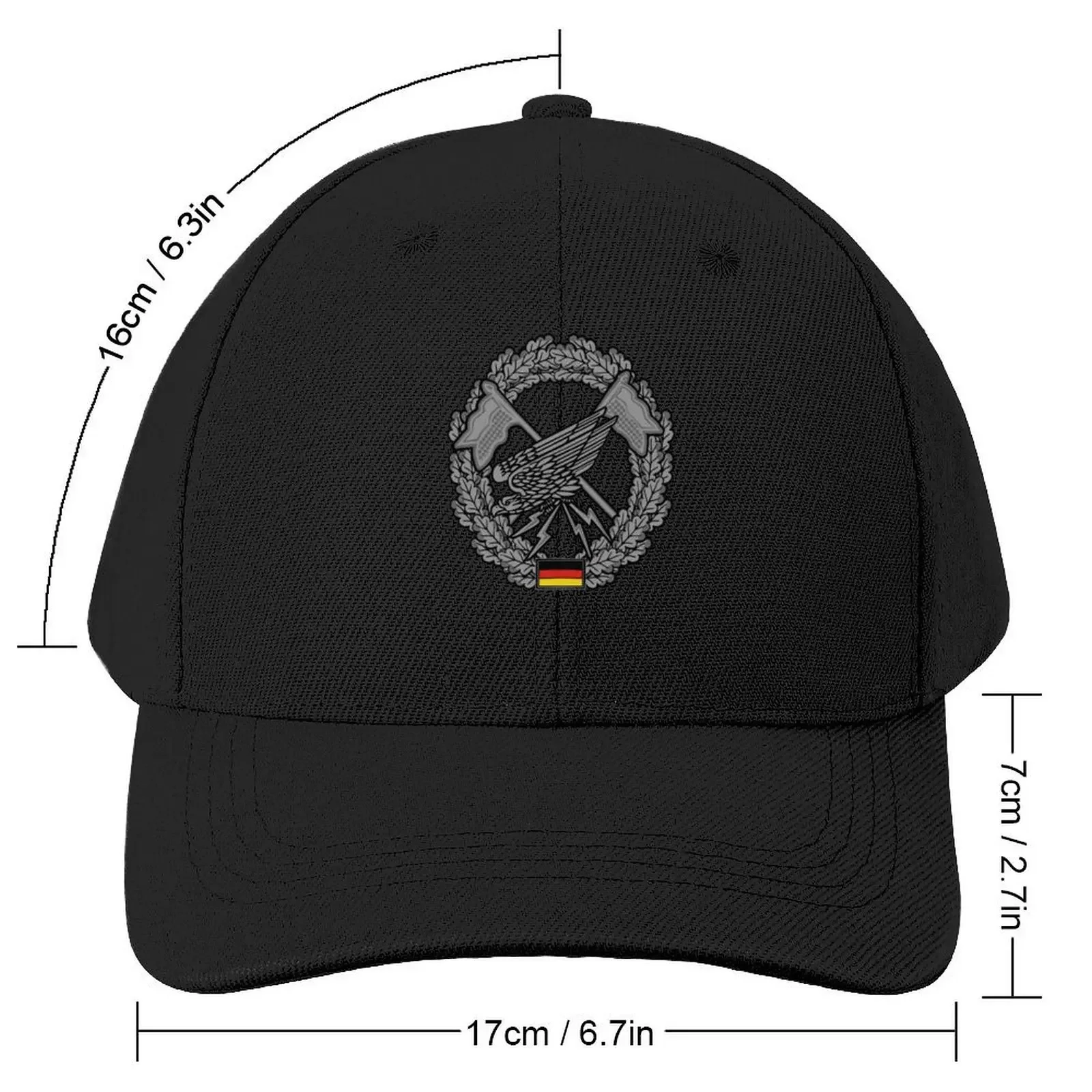 Fernsp?htruppe - Long range reconnaissance troops (German Bundeswehr - Historical) Baseball Cap Rave birthday Hats Woman Men's