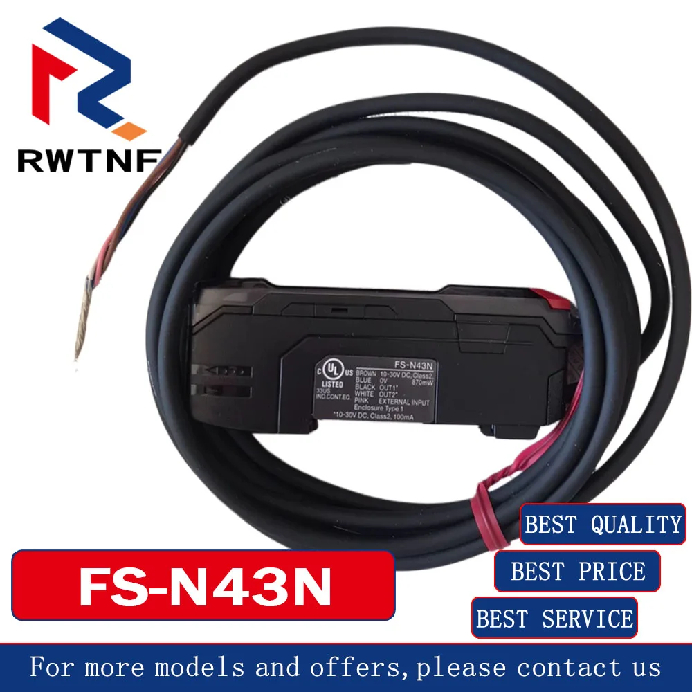 Brand New Genuine FS-N43N KEYENCE fiber amplifier sensor 100% Original, stock in stock