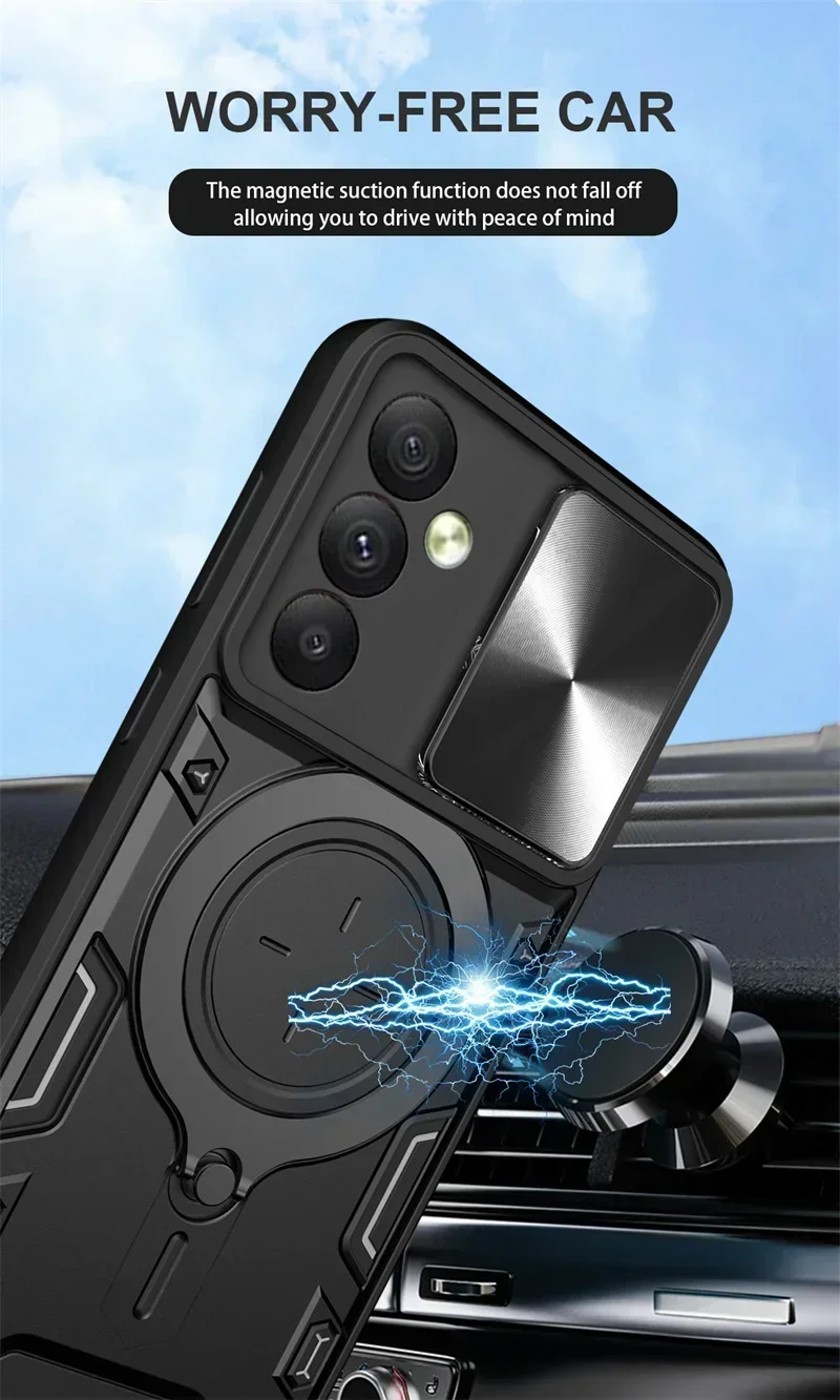 Coque de protection pour appareil photo à fenêtre market, coque arrière pour Samsung Galaxy M13, M23, M54, F23, 5G