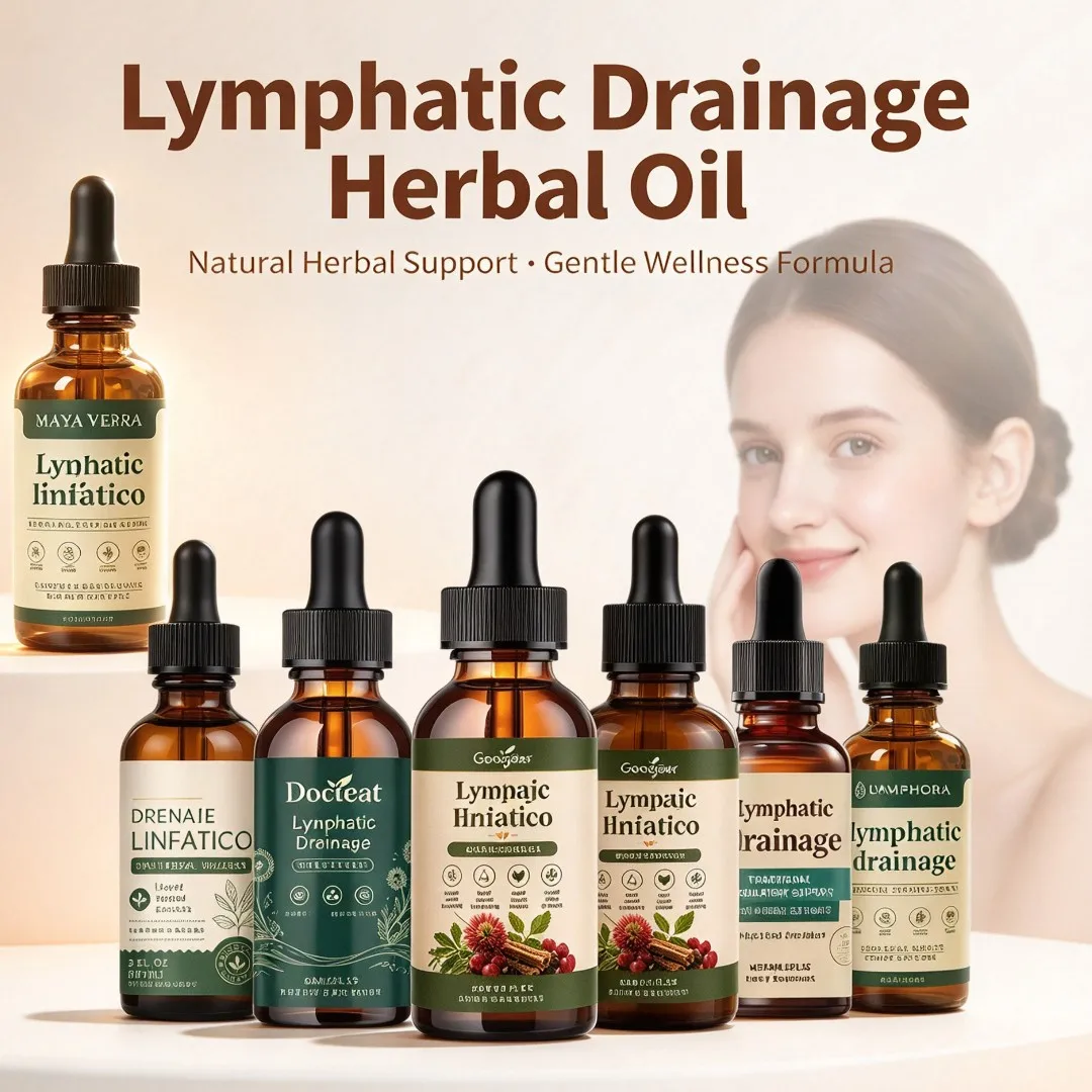 Herbal Body Care Serum Drops 60ml Natural Extract Plant Ingredients Lymphatic Oral Drops High Absorption Health For Women & Men