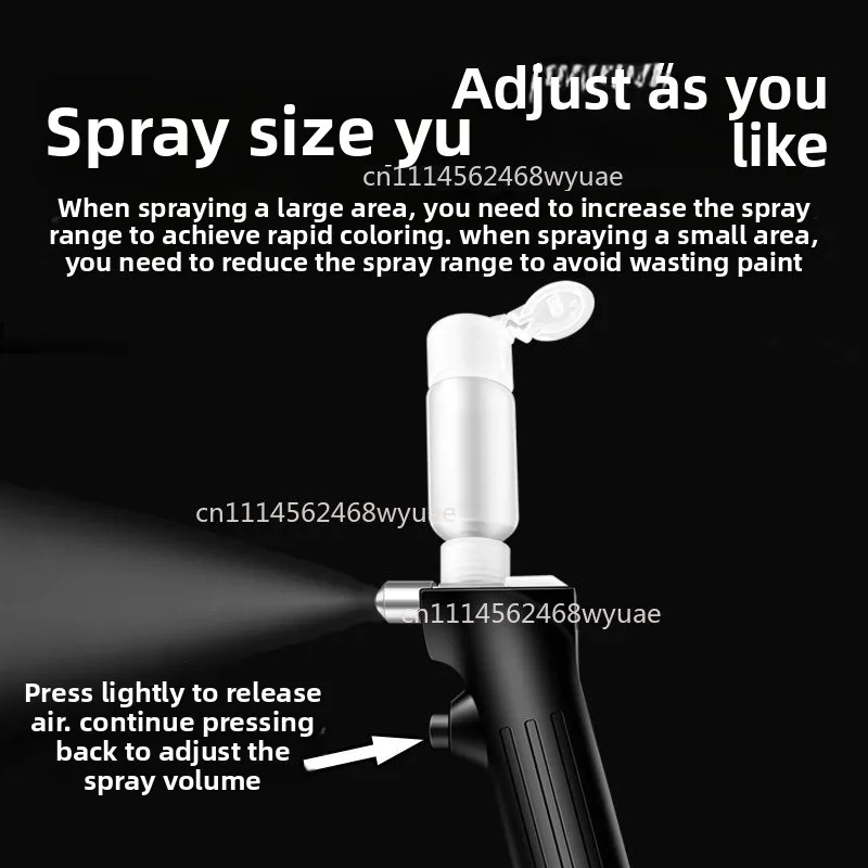 Electric No Wash Spray Pen Gundam Model Figurine Coloring Pump Charging Portable Spray Painting Turtle Pump Spray Gun