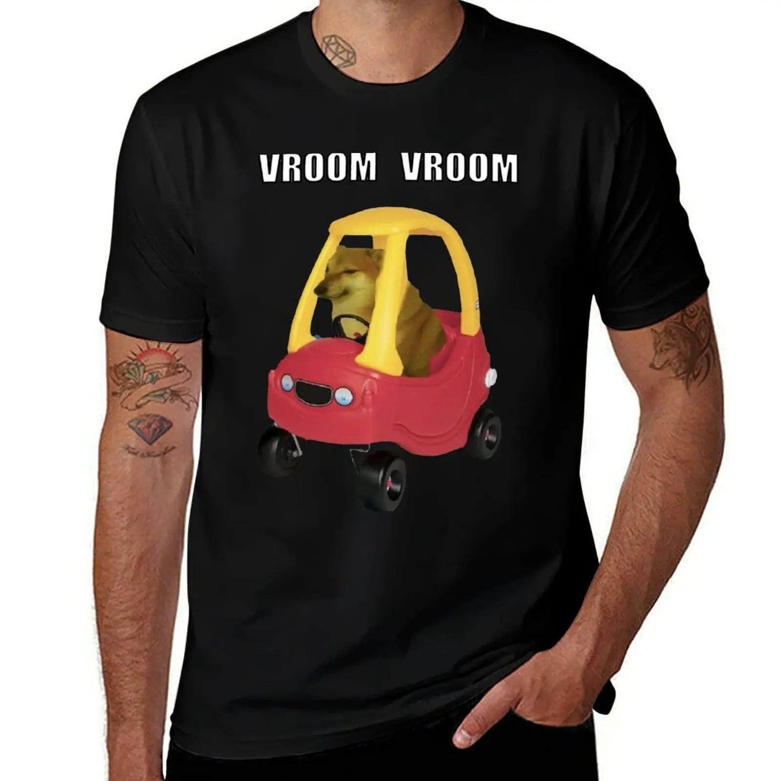 

designer shirts man cheems cotton t vroom man shirt t shirt personalised 100% T-Shirt t