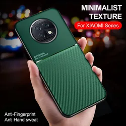 Car Magnetic Holder Leather Case For Xiaomi Redmi Note 9T 9 T Redme Redmy Note9T 5G Not T9 Shockproof Silicone Phone Cover Coque