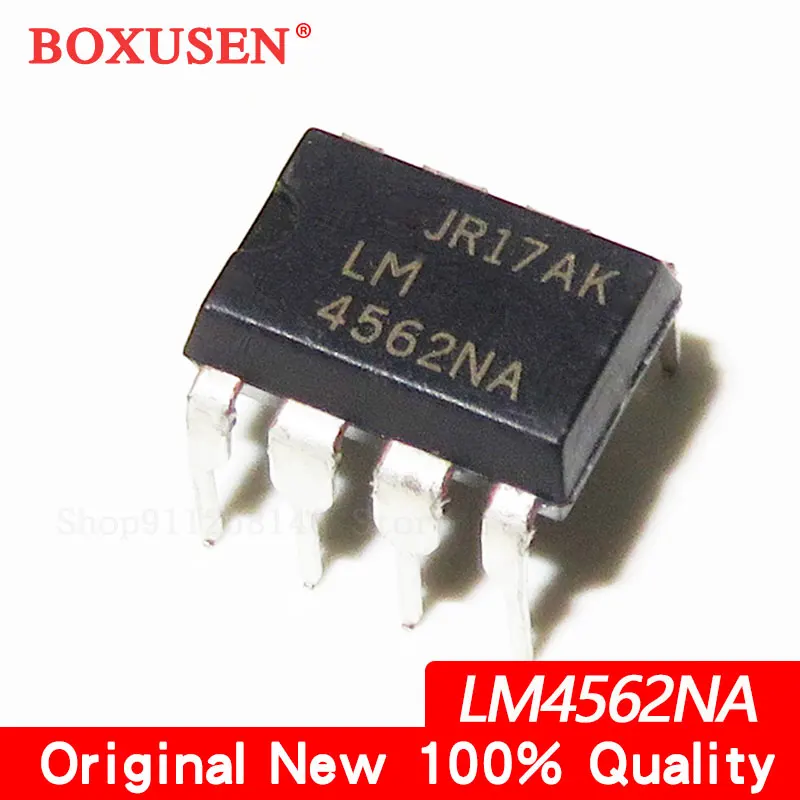 5pcs LM4562NA DIP-8 4562NA 4562 DIP Audio fever dual operational amplifier
