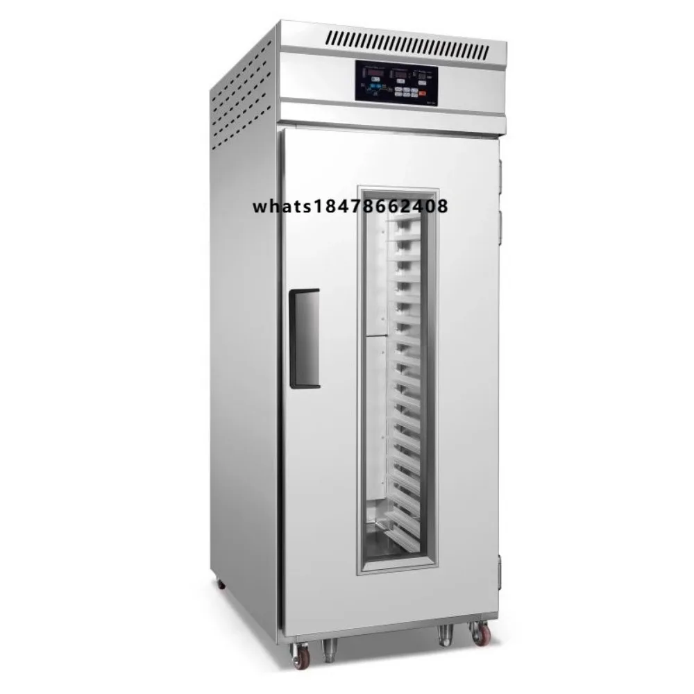 Multifunction Electric Stainless Steel Bakery Bread Equipment Dough Insulated Proofer Cabinet With 18 Trays